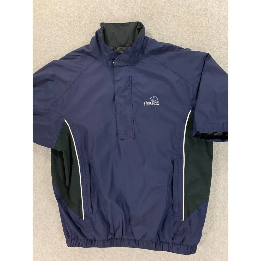 Dryjoys By Footjoy Geln Ellen Country Club 1/2 Zip Pullover Jacket (Men's Large)